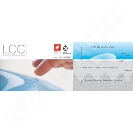 Laufen Pro S - Lavabo à encastrer, 560x440 mm, sans trou pour robinetterie, avec LCC, blanc H8189634001091
