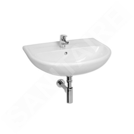 Jika Lyra plus - Lavabo 550x450 mm, avec trop-plein, avec trou pour robinet, blanc H8143820001041