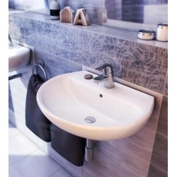 Kolo Rekord - Lavabo 500x410 mm, sans ouverture pour mitigeur, blanc K91050000