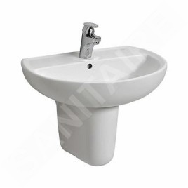 Kolo Rekord - Lavabo, 500 x 410 mm, un trou pour robinetterie, blanc K91150000