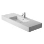 Duravit Vero - Lavabo 1250x490 mm, avec un trou pour robinet, avec WonderGliss, blanc alpin 03291200001 Duravit Vero - Lavabo 1250x490 mm, avec un trou pour robinet, avec WonderGliss, blanc alpin 03291200001