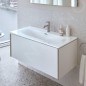 Duravit Viu - Lavabo 1030x490 mm,avec trop-plein, avec un trou pour robinet, WonderGliss, blanc alpin 23441000001