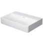 Duravit DuraSquare - Lavabo Compact 600x400 mm, DuraCeram, avec WonderGliss, blanc alpin 23566000701 Duravit DuraSquare - Lavabo Compact 600x400 mm, DuraCeram, avec WonderGliss, blanc alpin 23566000701