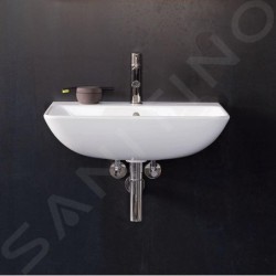 Duravit ME by Starck - Lavabo 650x490 mm, avec un trou pour robinet, blanc alpin 2335650000