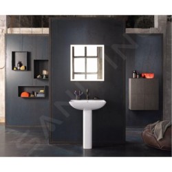 Duravit ME by Starck - Lavabo 650x490 mm, avec un trou pour robinet, blanc alpin 2335650000