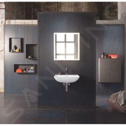 Duravit ME by Starck - Lavabo 650x490 mm, avec un trou pour robinet, blanc alpin 2335650000