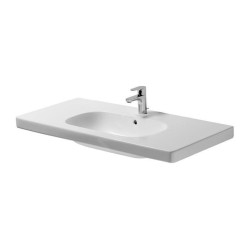 Duravit D-Code - Lavabo pour meuble 1050x480 mm, avec 1 trou, blanc alpin 03421000002