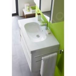 Duravit D-Code - Lavabo pour meuble 1050x480 mm, avec 1 trou, blanc alpin 03421000002