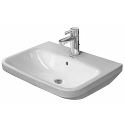 Duravit DuraStyle - Lavabo 600x440 mm, avec un trou pour robinetterie, avec WonderGliss, blanc 23196000001