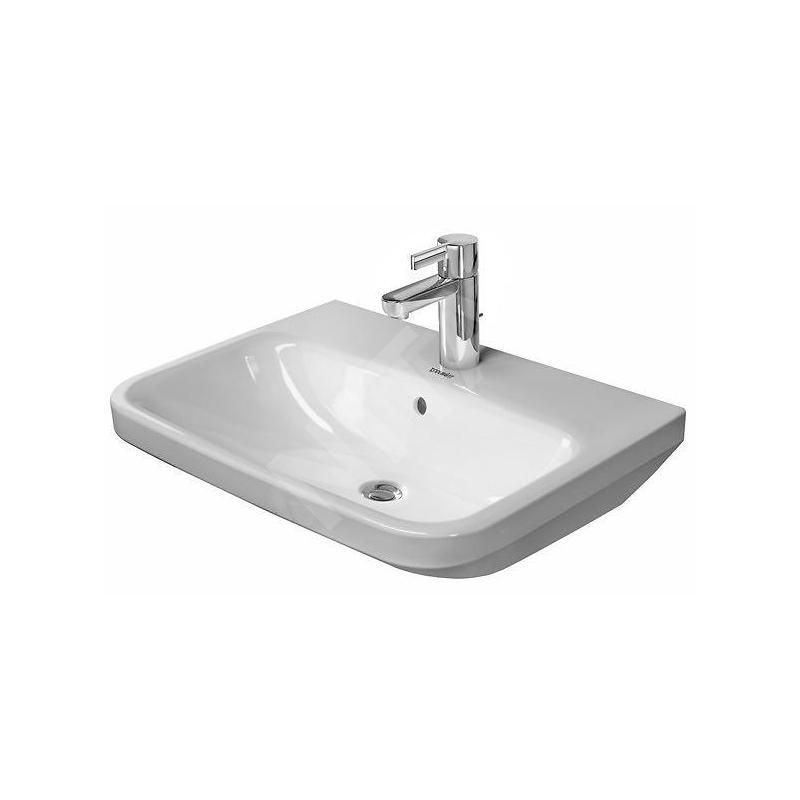 Duravit DuraStyle - Lavabo 600x440 mm, avec un trou pour robinetterie, avec WonderGliss, blanc 23196000001 Duravit DuraStyle - Lavabo 600x440 mm, avec un trou pour robinetterie, avec WonderGliss, blanc 23196000001