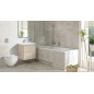 Jika Mio-N - lavabo, 550x450 mm, avec trop-plein, 1 trou pour robinetterie, Jika Perle, blanc H8127121001041 Jika Mio-N - lavabo, 550x450 mm, avec trop-plein, 1 trou pour robinetterie, Jika Perle, blanc H8127121001041