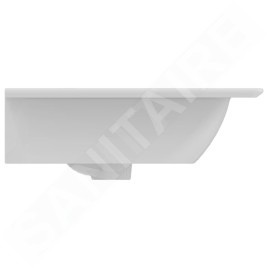 Ideal Standard Connect Air - Double vasque, 1240x460 mm, avec trop-plein, blanc E027301