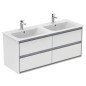 Ideal Standard Connect Air - Double vasque, 1240x460 mm, avec trop-plein, blanc E027301 Ideal Standard Connect Air - Double vasque, 1240x460 mm, avec trop-plein, blanc E027301
