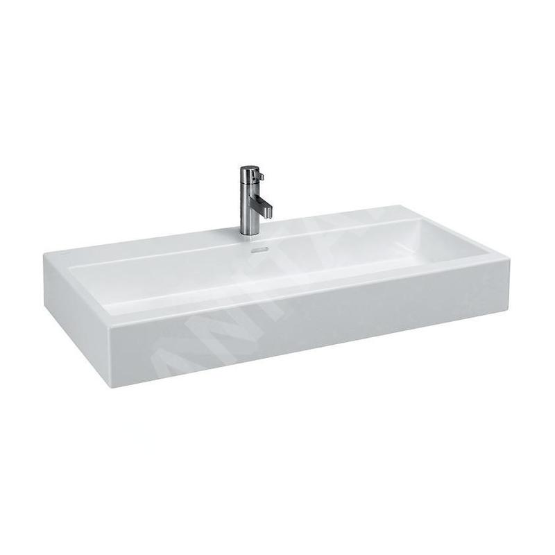 Laufen Living - Lavabo à poser 1000x460 mm, sans trou pour robinetterie, blanc H8184380001091 Laufen Living - Lavabo à poser 1000x460 mm, sans trou pour robinetterie, blanc H8184380001091