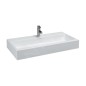 Laufen Living - Lavabo à poser 1000x460 mm, sans trou pour robinetterie, blanc H8184380001091 Laufen Living - Lavabo à poser 1000x460 mm, sans trou pour robinetterie, blanc H8184380001091