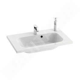 Ravak Chrome - Lavabo 600x490 m, avec un trou pour robinet, blanc XJG01160000