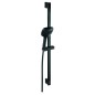 Novaservis Sets de douche - Ensemble pomme de douche, support, barre et flexible, noir mat KIT201,5 Novaservis Sets de douche - Ensemble pomme de douche, support, barre et flexible, noir mat KIT201,5