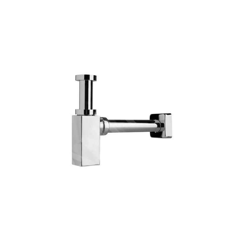 Jika Cubito - Siphon de lavabo, chrome/laiton H3747300040001 Jika Cubito - Siphon de lavabo, chrome/laiton H3747300040001