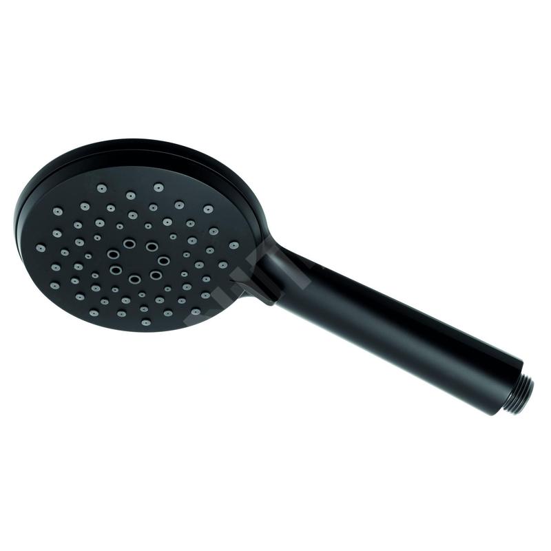Novaservis Douchettes à main - Pommeau de douche, 3 jets, noir mat RU/910,5