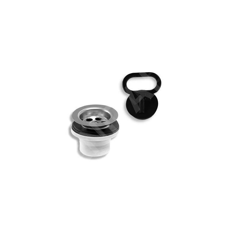 Novaservis Accessoires - Bouchon d'évier 5/4", plastique 439,P Novaservis Accessoires - Bouchon d'évier 5/4", plastique 439,P