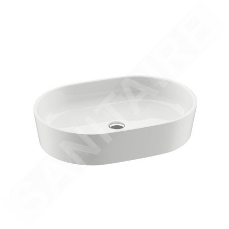 Ravak Moon - Lavabo à poser, 560x400 mm, blanc XJN01300002