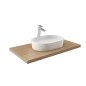 Ravak Moon - Lavabo à poser, 560x400 mm, blanc XJN01300002 Ravak Moon - Lavabo à poser, 560x400 mm, blanc XJN01300002