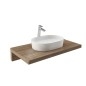 Ravak Moon - Lavabo à poser, 560x400 mm, blanc XJN01300002 Ravak Moon - Lavabo à poser, 560x400 mm, blanc XJN01300002