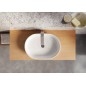 Ravak Moon - Lavabo à poser, 560x400 mm, blanc XJN01300002 Ravak Moon - Lavabo à poser, 560x400 mm, blanc XJN01300002