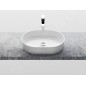 Ravak Moon - Lavabo à poser, 560x400 mm, blanc XJN01300002 Ravak Moon - Lavabo à poser, 560x400 mm, blanc XJN01300002