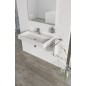 Ravak Natural - Lavabo 800x450 mm, sans trop-plein, trou pour robinet, blanc XJO01280000 Ravak Natural - Lavabo 800x450 mm, sans trop-plein, trou pour robinet, blanc XJO01280000