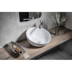 Sapho Lavabos - Lavabo Dome Obliquo 445x445 mm, blanc WH031