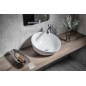 Sapho Lavabos - Lavabo Dome Obliquo 445x445 mm, blanc WH031 Sapho Lavabos - Lavabo Dome Obliquo 445x445 mm, blanc WH031