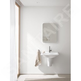 Grohe Essence - Cache-siphon pour lavabo, blanc alpin 39570000
