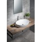 Sapho Lavabos - Lavabo Pera 625x420 mm, sans trou pour robinet, sans trop-plein, blanc AR457 Sapho Lavabos - Lavabo Pera 625x420 mm, sans trou pour robinet, sans trop-plein, blanc AR457