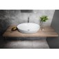Sapho Lavabos - Lavabo Pera 625x420 mm, sans trou pour robinet, sans trop-plein, blanc AR457 Sapho Lavabos - Lavabo Pera 625x420 mm, sans trou pour robinet, sans trop-plein, blanc AR457