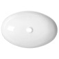 Sapho Lavabos - Lavabo Pera 625x420 mm, sans trou pour robinet, sans trop-plein, blanc AR457 Sapho Lavabos - Lavabo Pera 625x420 mm, sans trou pour robinet, sans trop-plein, blanc AR457