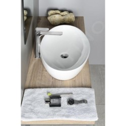 Sapho Lavabos - Lavabo Pera 625x420 mm, sans trou pour robinet, sans trop-plein, blanc AR457