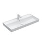 Villeroy & Boch Collaro - Meuble lavabo 1000x470 mm, avec trop-plein, trou de robinetterie, CeramicPlus, blanc alpin 4A33A5R1 Villeroy & Boch Collaro - Meuble lavabo 1000x470 mm, avec trop-plein, trou de robinetterie, CeramicPlus, blanc alpin 4A33A5R1