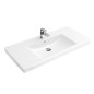 Villeroy & Boch Subway 2.0 - Meuble lavabo 1000x470 mm, avec trop-plein, trou de robinetterie, CeramicPlus, blanc alpin 71751GR1 Villeroy & Boch Subway 2.0 - Meuble lavabo 1000x470 mm, avec trop-plein, trou de robinetterie, CeramicPlus, blanc alpin 71751GR1