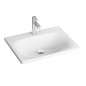 Ravak Balance - Lavabo 800x465 mm, avec 1 trou pour robinet, blanc XJX01280000