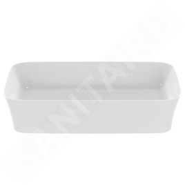 Ideal Standard Ipalyss - Lavabo à poser, 550x380 mm, sans trop-plein, blanc mat E2076V1