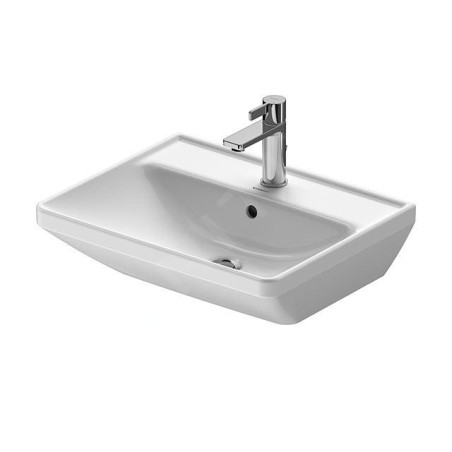 Duravit D-Neo - Lavabo 550x440 mm, 1 trou pour robinetterie, blanc 2366550000