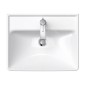 Duravit D-Neo - Lavabo 550x440 mm, 1 trou pour robinetterie, blanc 2366550000 Duravit D-Neo - Lavabo 550x440 mm, 1 trou pour robinetterie, blanc 2366550000