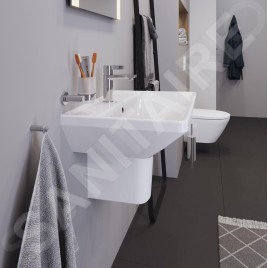 Duravit D-Neo - Lavabo 650x440 mm, 1 trou pour robinetterie, blanc 2366650000