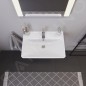 Duravit D-Neo - Lavabo 650x440 mm, 1 trou pour robinetterie, blanc 2366650000 Duravit D-Neo - Lavabo 650x440 mm, 1 trou pour robinetterie, blanc 2366650000