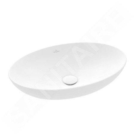 Villeroy & Boch Loop&Friends - Vasque, 620x420 mm, avec trop-plein, blanc alpin 4A480001