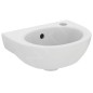 Ideal Standard Eurovit - Lave-mains 350x260 mm, avec trop-plein, trou pour robinetterie à droite, blanc E871601