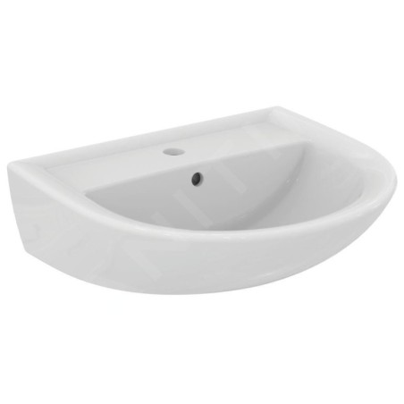 Ideal Standard Eurovit - Lavabo 550x460 mm, avec trop-plein, trou pour robinetterie, blanc W332601