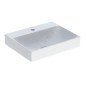 Geberit ONE - Lavabo 500x400x140 mm, sans trop-plein, avec trou pour robinetterie, KeraTect, blanc 505.020.01.6 Geberit ONE - Lavabo 500x400x140 mm, sans trop-plein, avec trou pour robinetterie, KeraTect, blanc 505.020.01.6