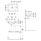 Geberit iCon - Lave-mains 380x280x130 mm, sans trop-plein, trou pour robinetterie à droite, blanc 501.830.00.1